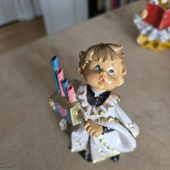 Vintage 1987 Fontanini Roman Simonetti Italy Choir Altar Boys Christmas Set of 4 - Picture 9 of 16